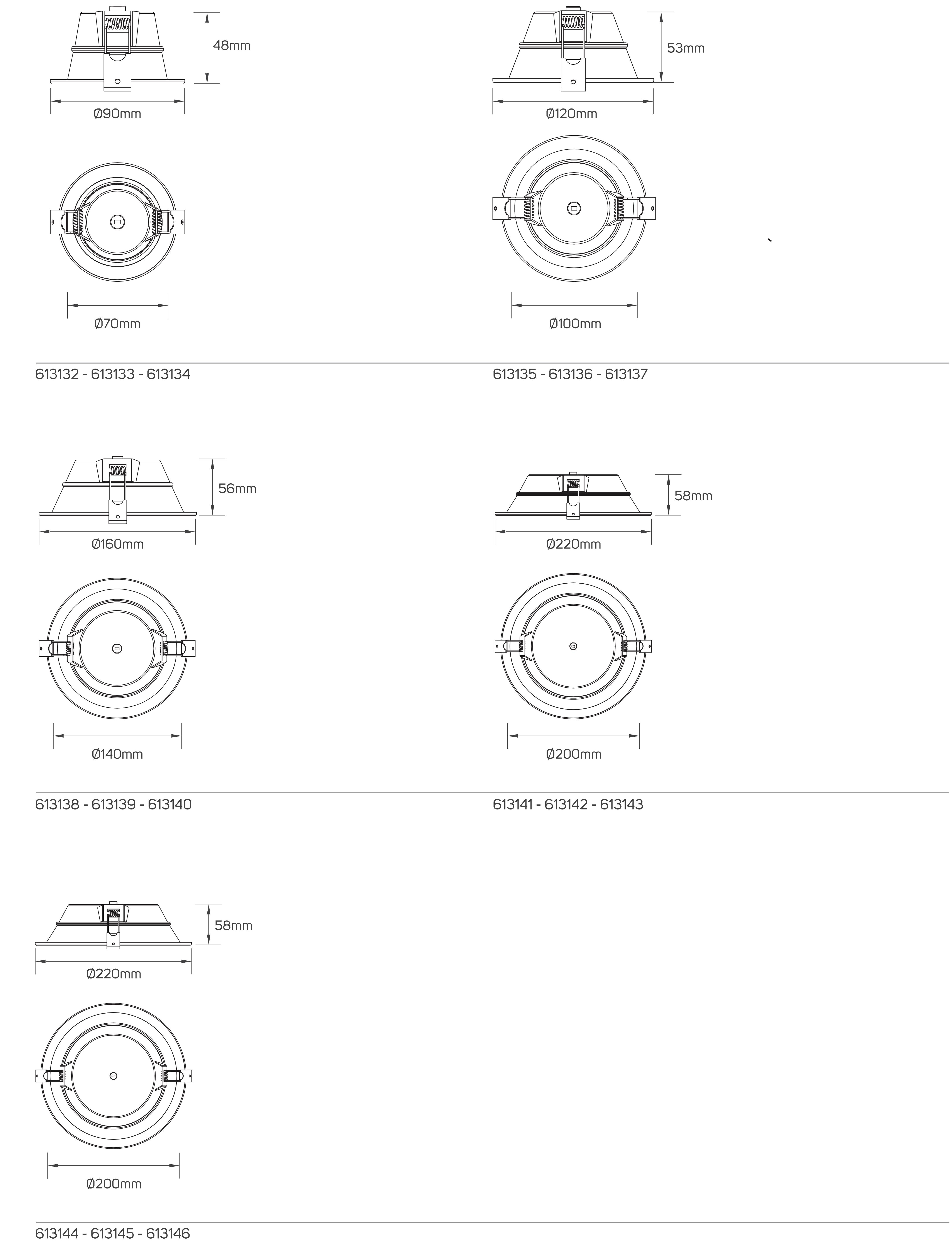 Non-dimmable