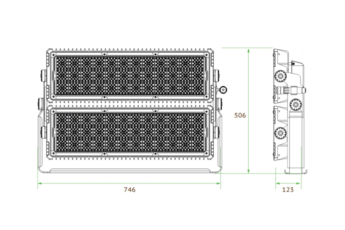 1000W of High-Intensity Lighting