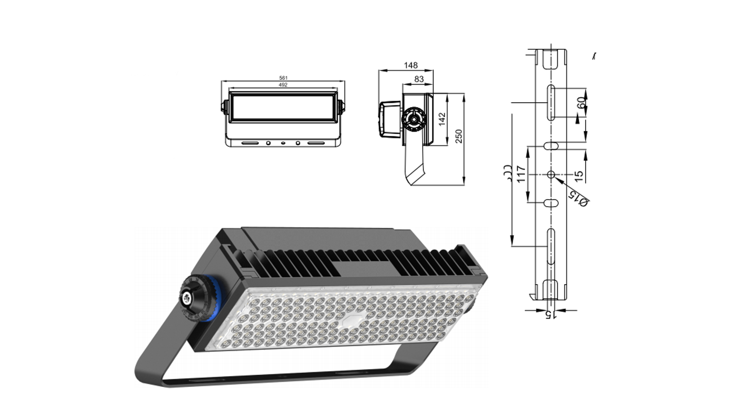 Powerful 250W Output 