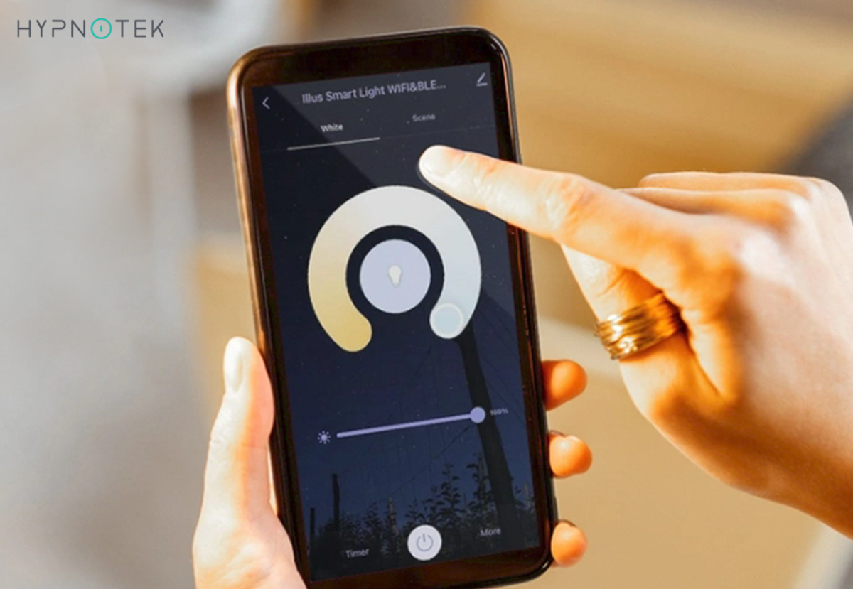 Smart-light-control-on-smart-phone-by-illus
