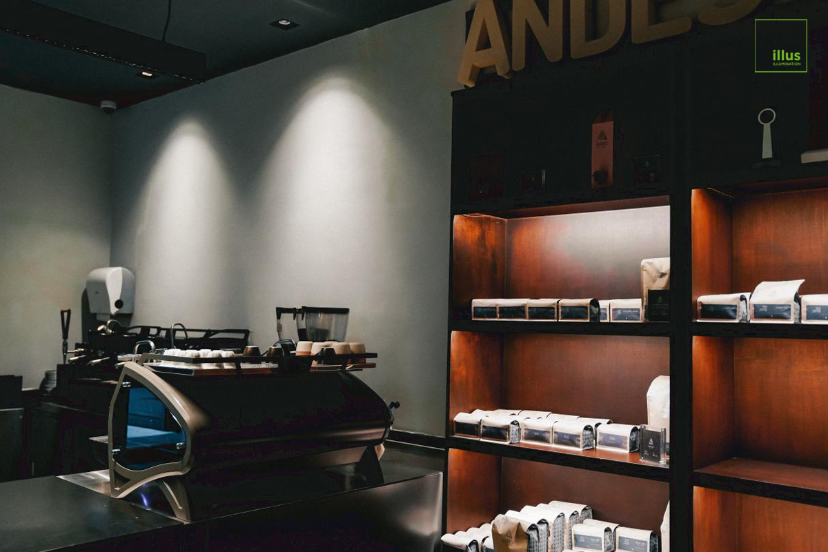 Coffee-Andes-is-equipped-with-illuslighting's-indoor lighting-products